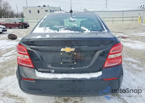 2017 Chevrolet Sonic Ls from USA, damaged, VIN 1G1JB5SH7H4139618